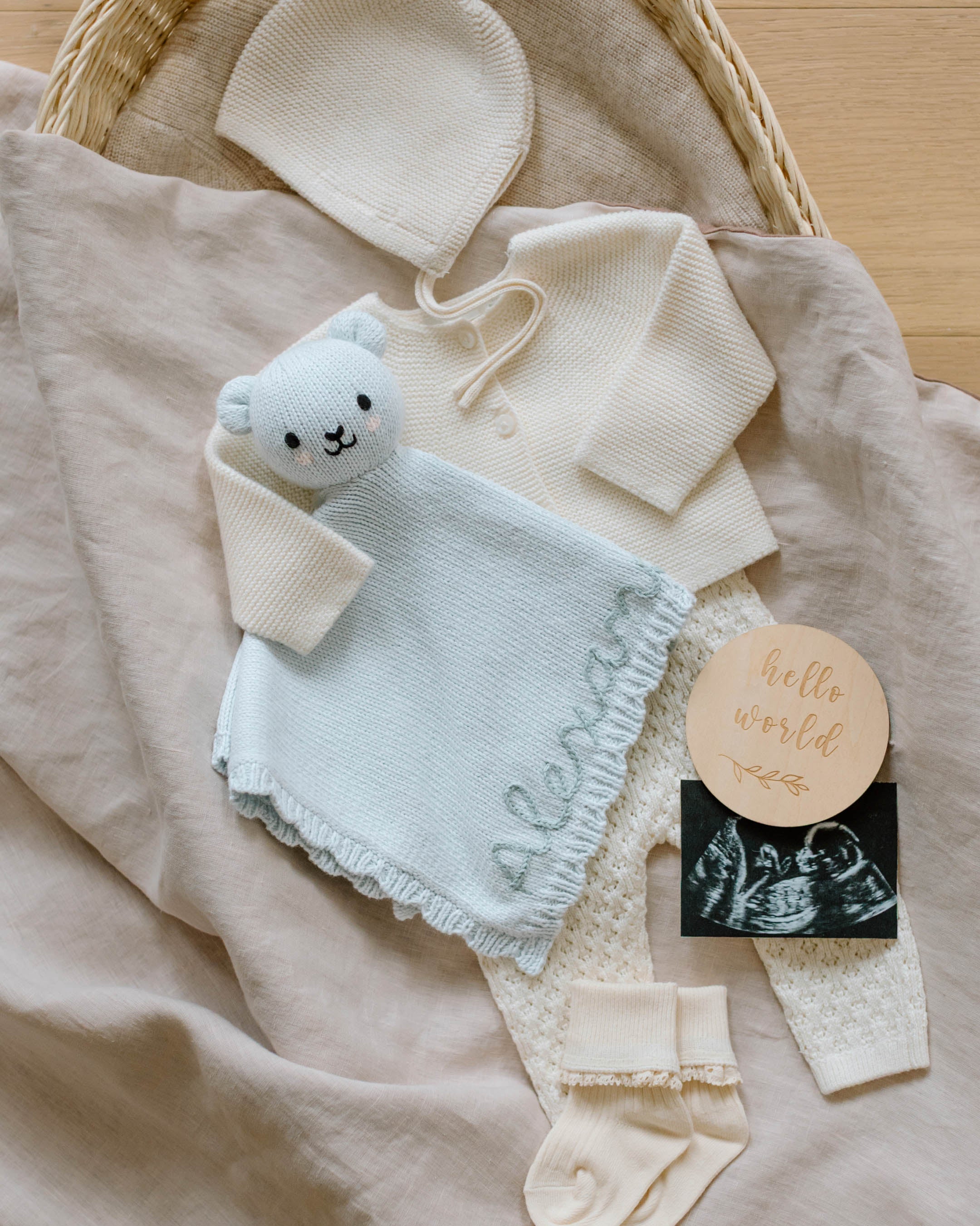 Baby bear lovey