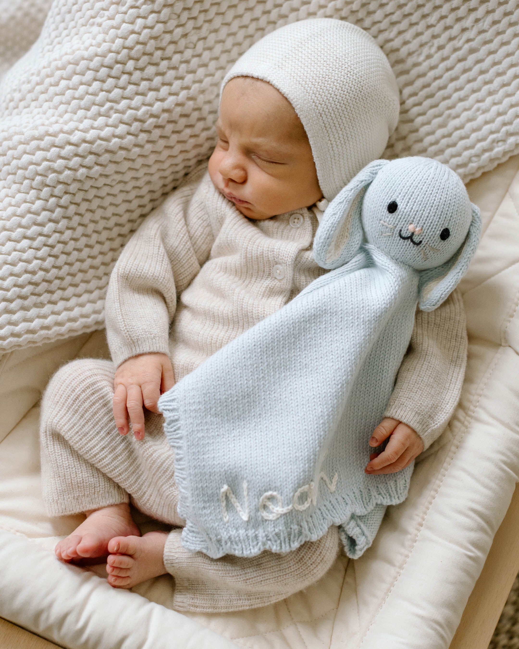 Baby bunny lovey