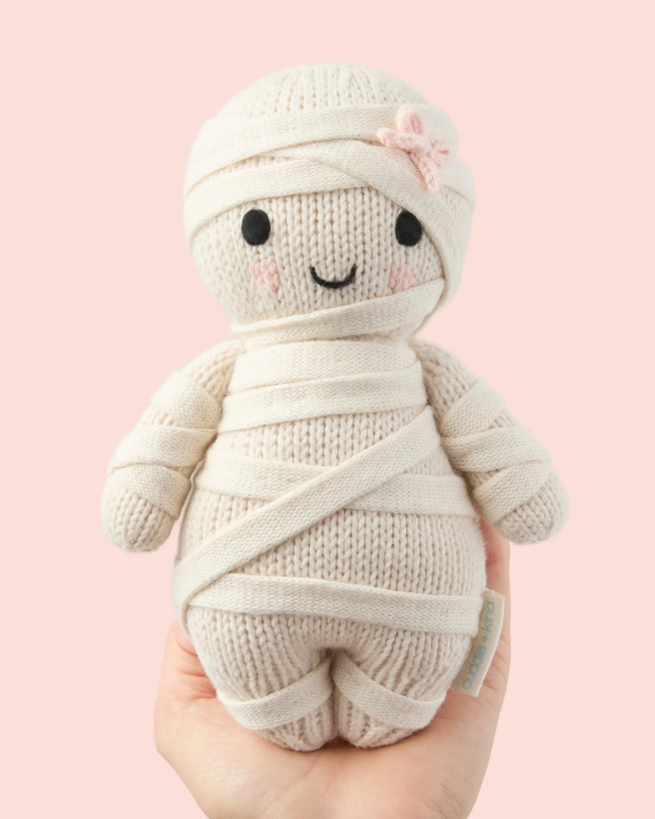 Baby mummy (blush bow)