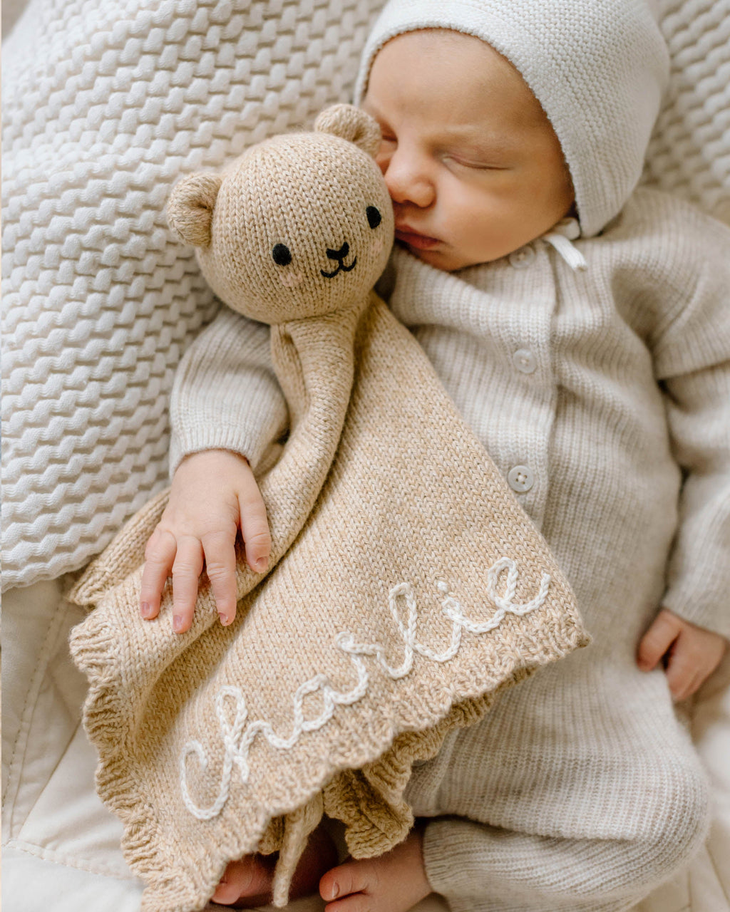 Baby bear lovey