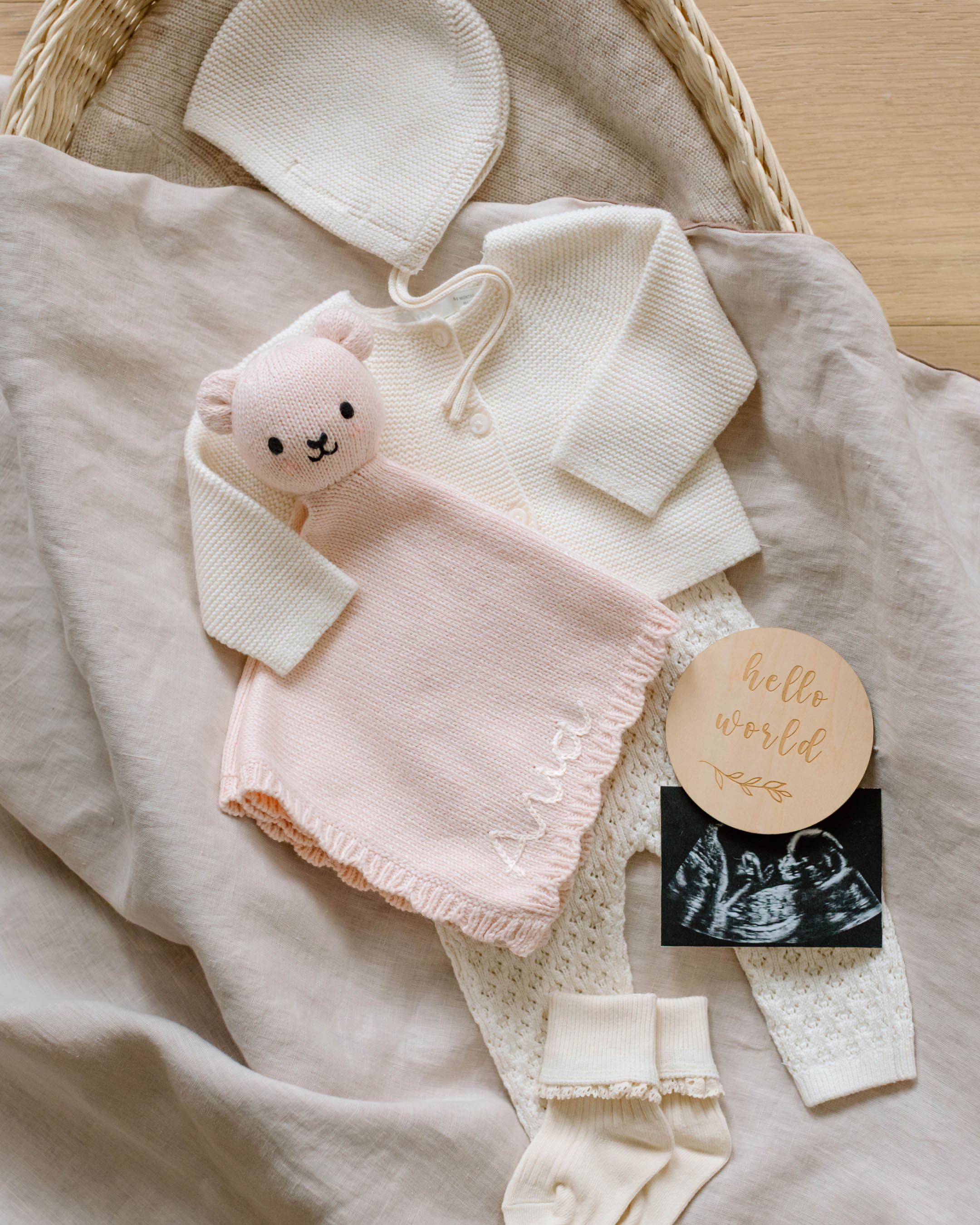 Baby bear lovey