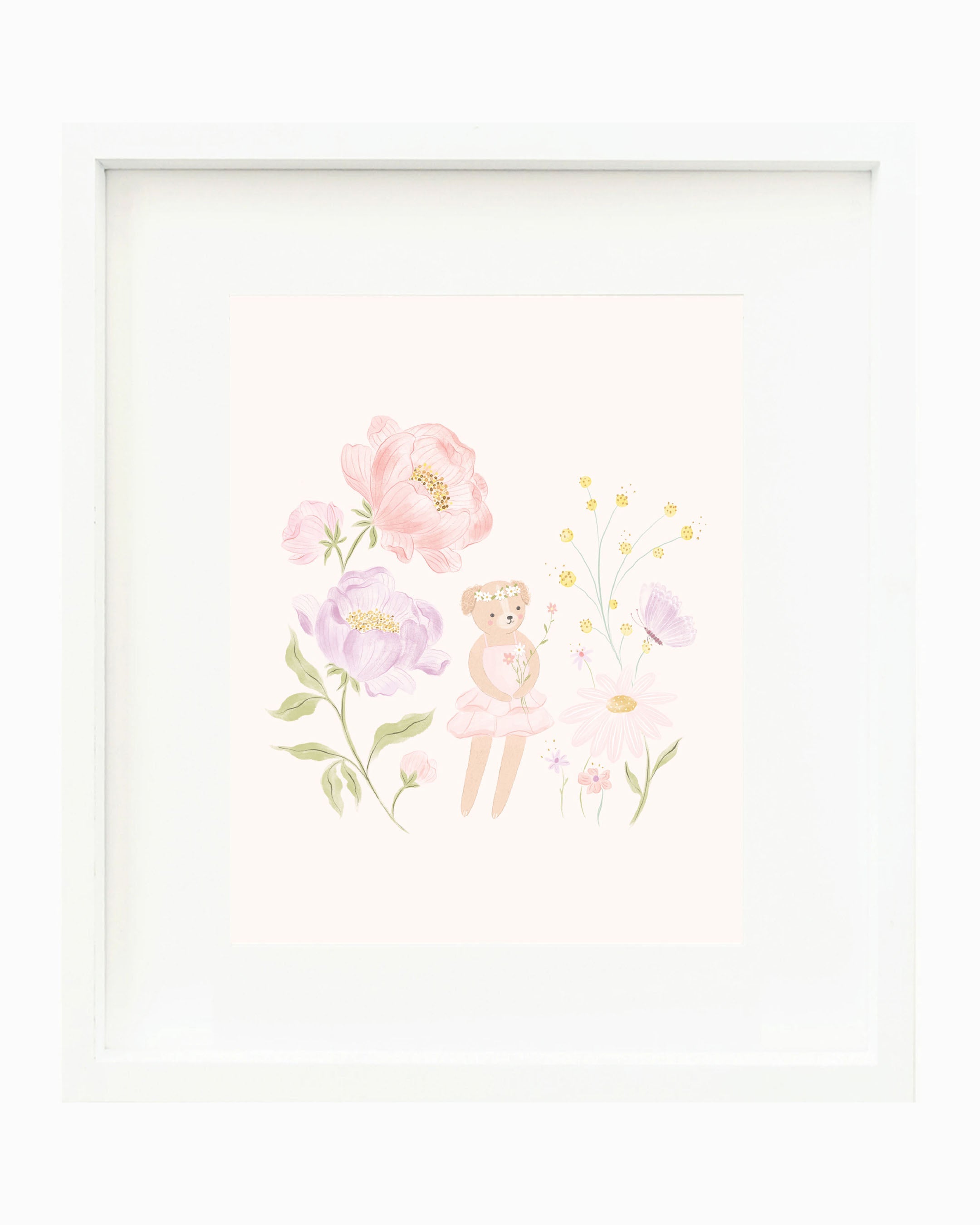 Evelyn’s print (ballet pink) (8"x10")