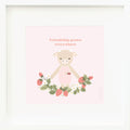 Ava's print (powder pink)