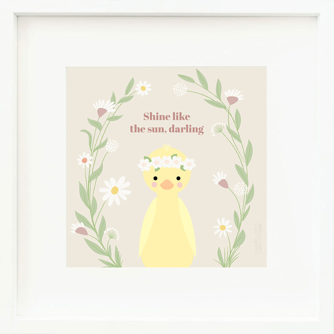 Flora's print (ivory)